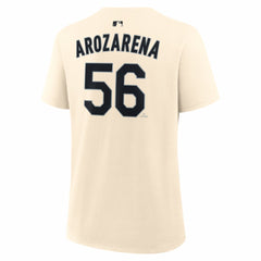 Randy Arozarena Seattle Mariners Women's Name & Number T-Shirt Natural | Nike