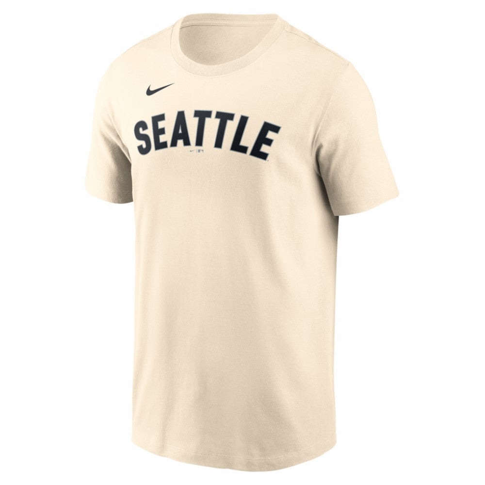 Julio Rodríguez Seattle Mariners Name & Number T-Shirt Natural | Nike