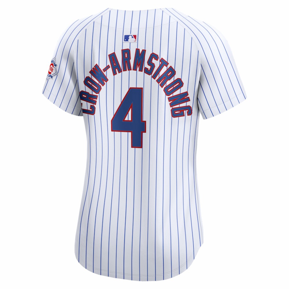 Pete Crow-Armstrong Chicago Cubs Women's 150th Anniversary Limited Jersey White | Nike