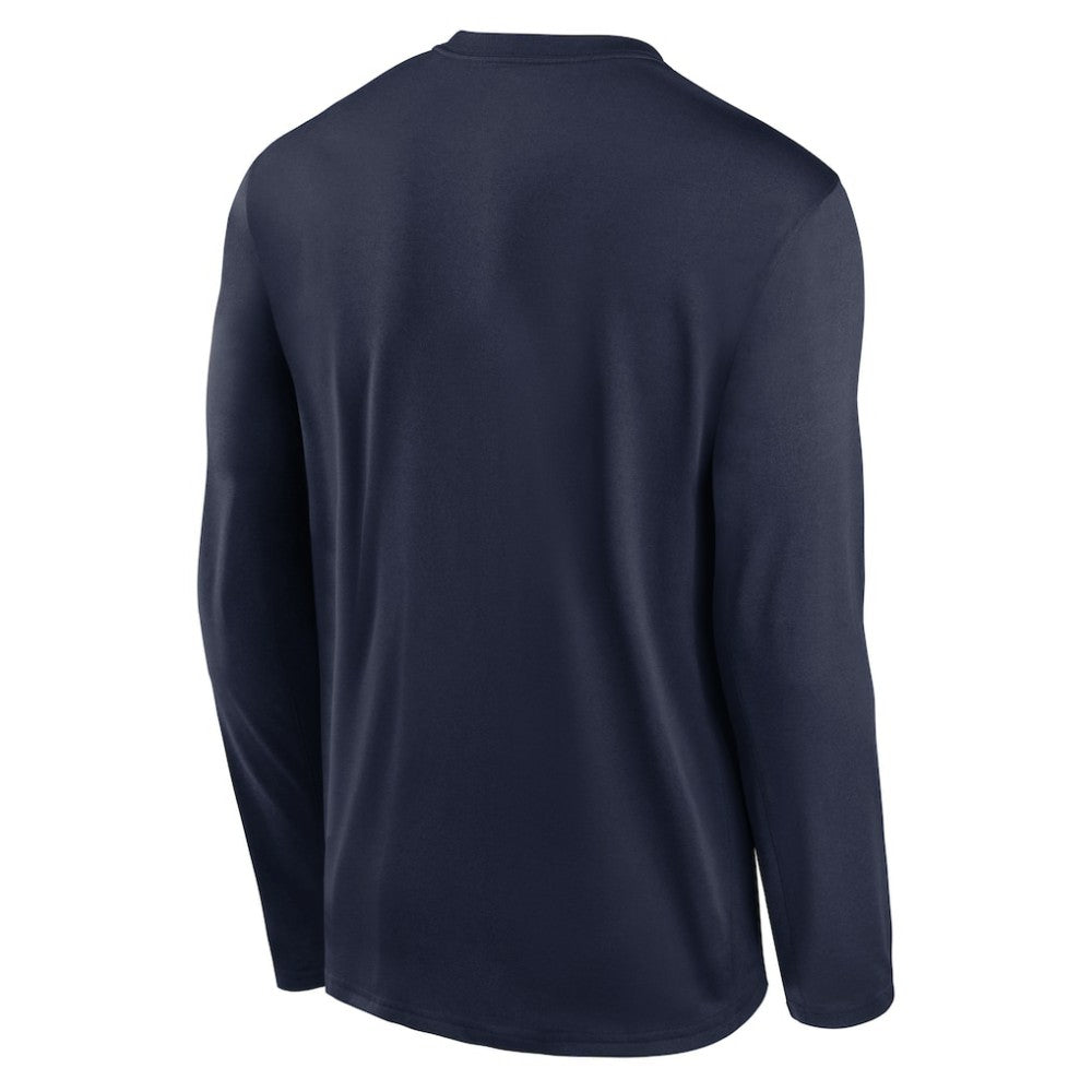 Detroit Tigers City Connect Legend Dri-FIT Long Sleeve T-Shirt Navy | Nike
