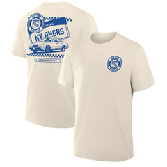 New York Rangers Fanatics Team Culture T-Shirt Cream