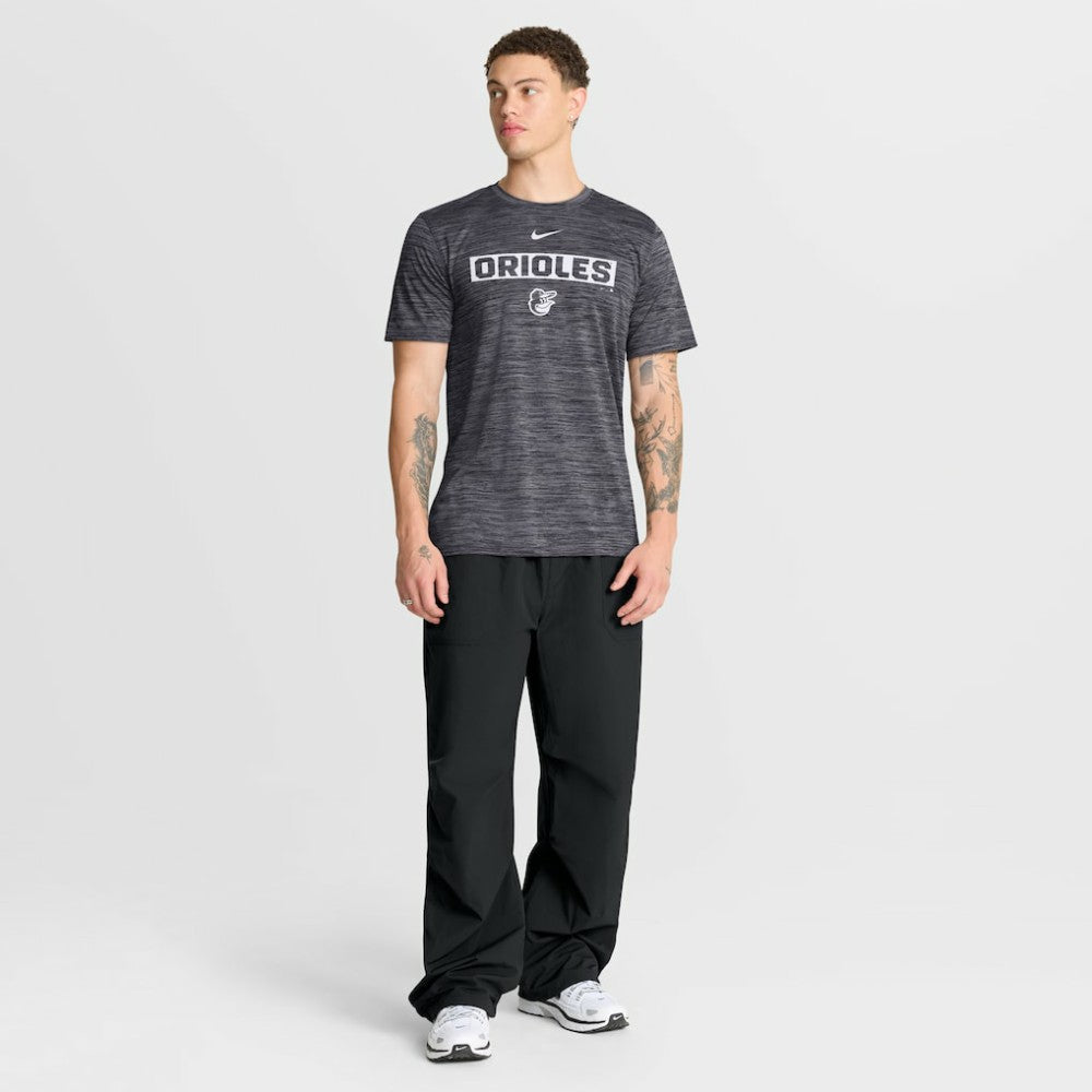 Baltimore Orioles Velocity Dri-FIT T-Shirt Black | Nike