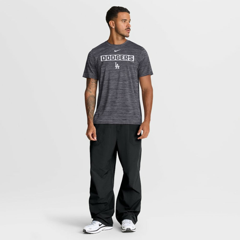 Los Angeles Dodgers Velocity Dri-FIT T-Shirt Black | Nike