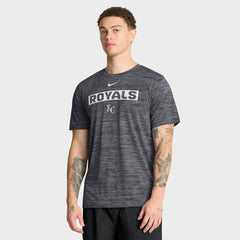 Kansas City Royals Velocity Dri-FIT T-Shirt Black | Nike