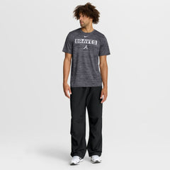 Atlanta Braves Velocity Dri-FIT T-Shirt Black | Nike