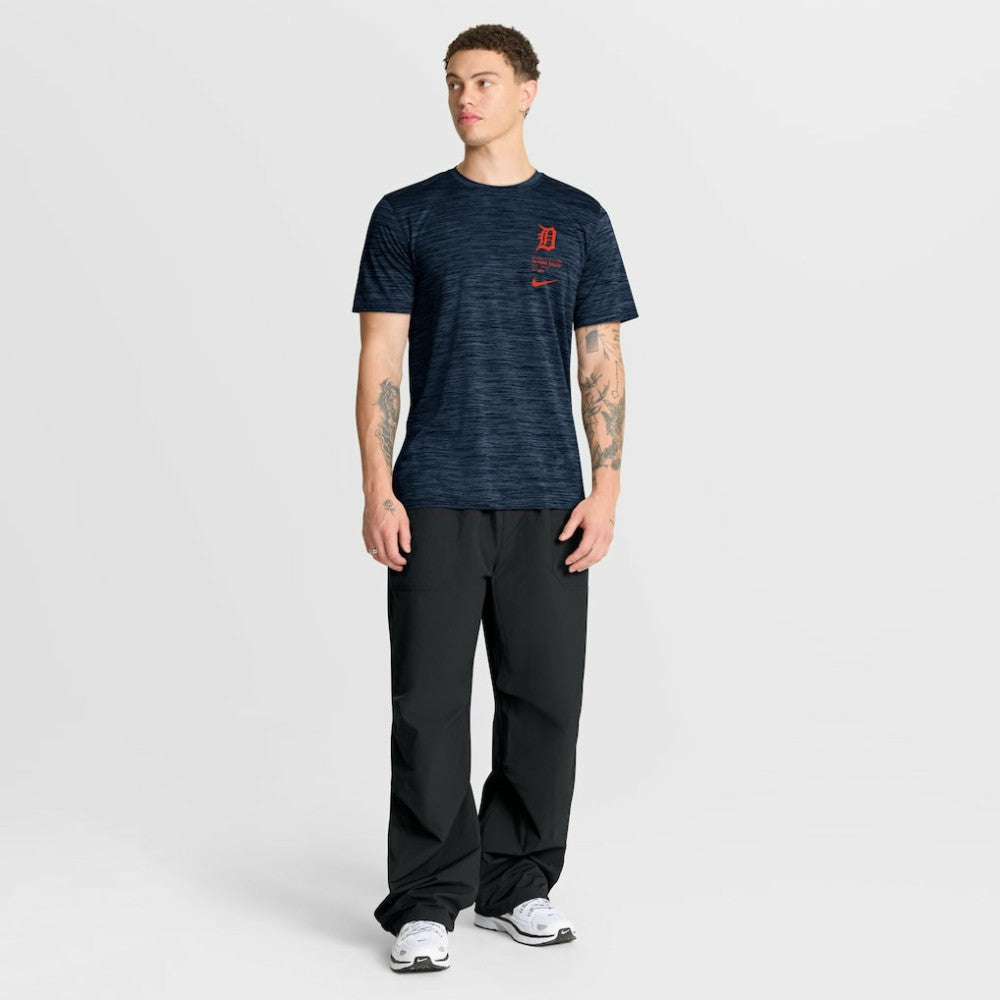 Detroit Tigers Velocity Dri-FIT T-Shirt Navy | Nike