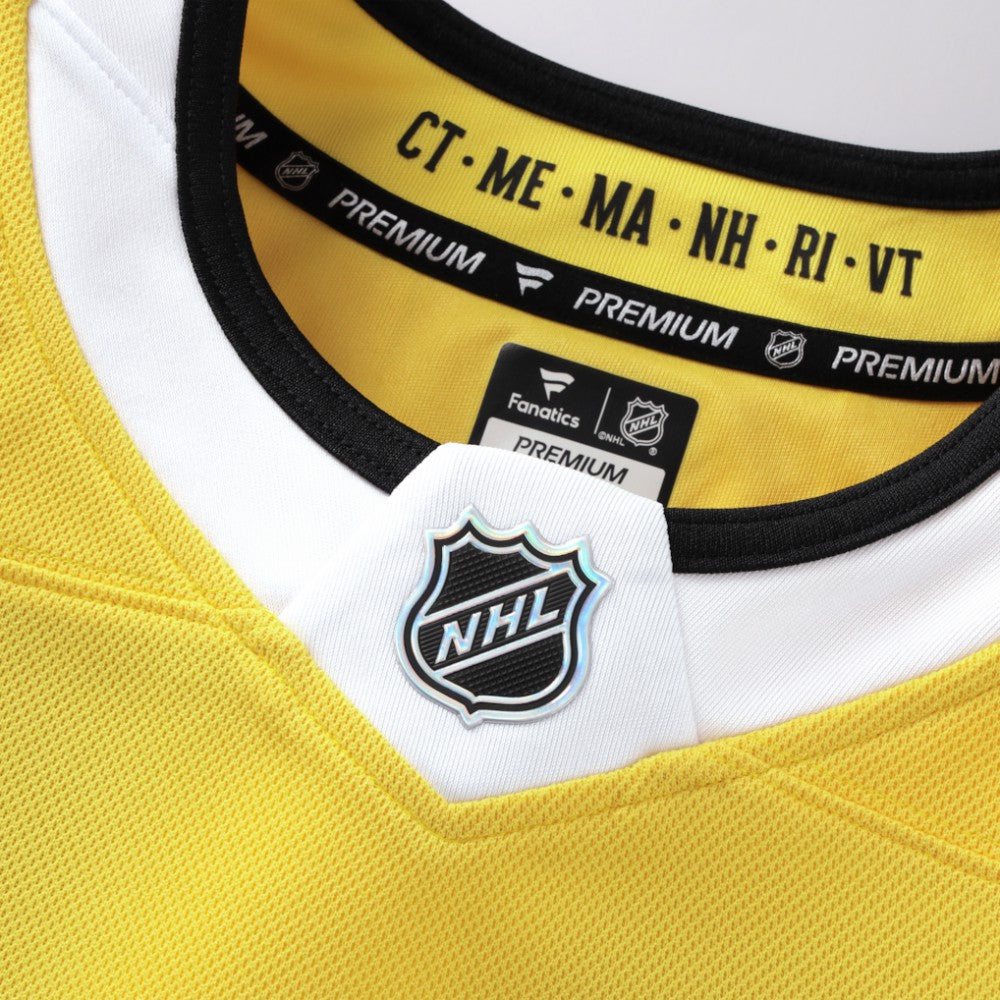 David Pastrnak Boston Bruins Fanatics 2026 NHL Stadium Series Premium Jersey Gold