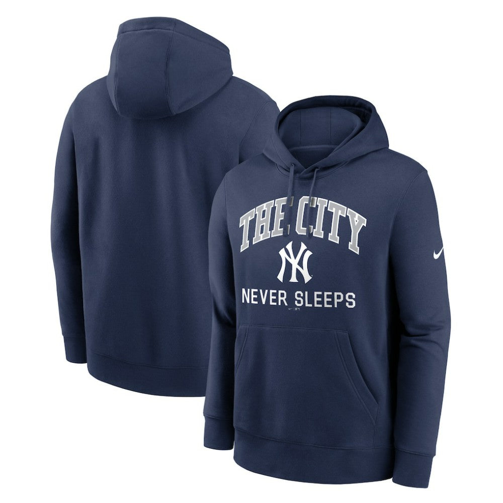 New York Yankees The City Never Sleeps Club Hoodie Navy | Nike
