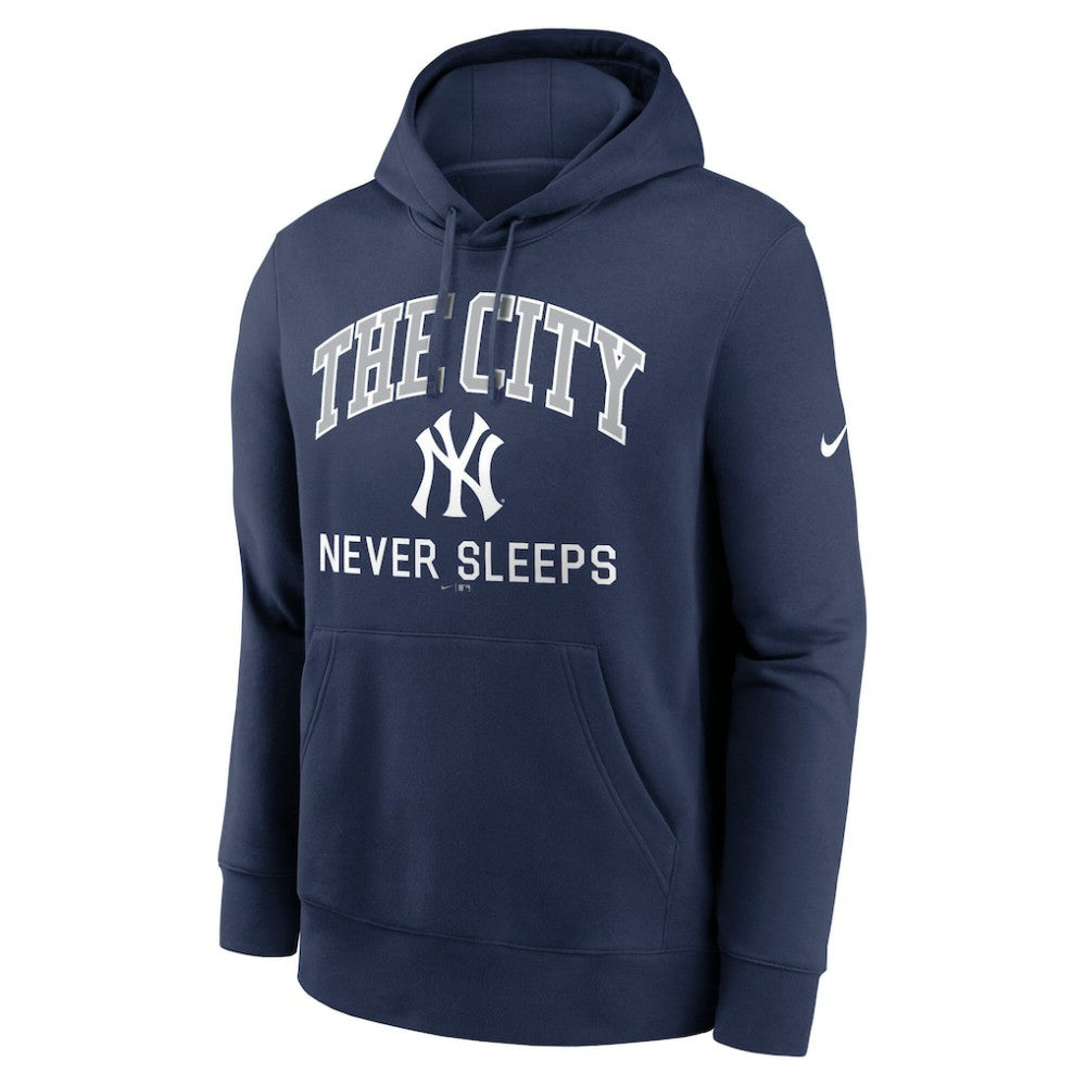 New York Yankees The City Never Sleeps Club Hoodie Navy | Nike