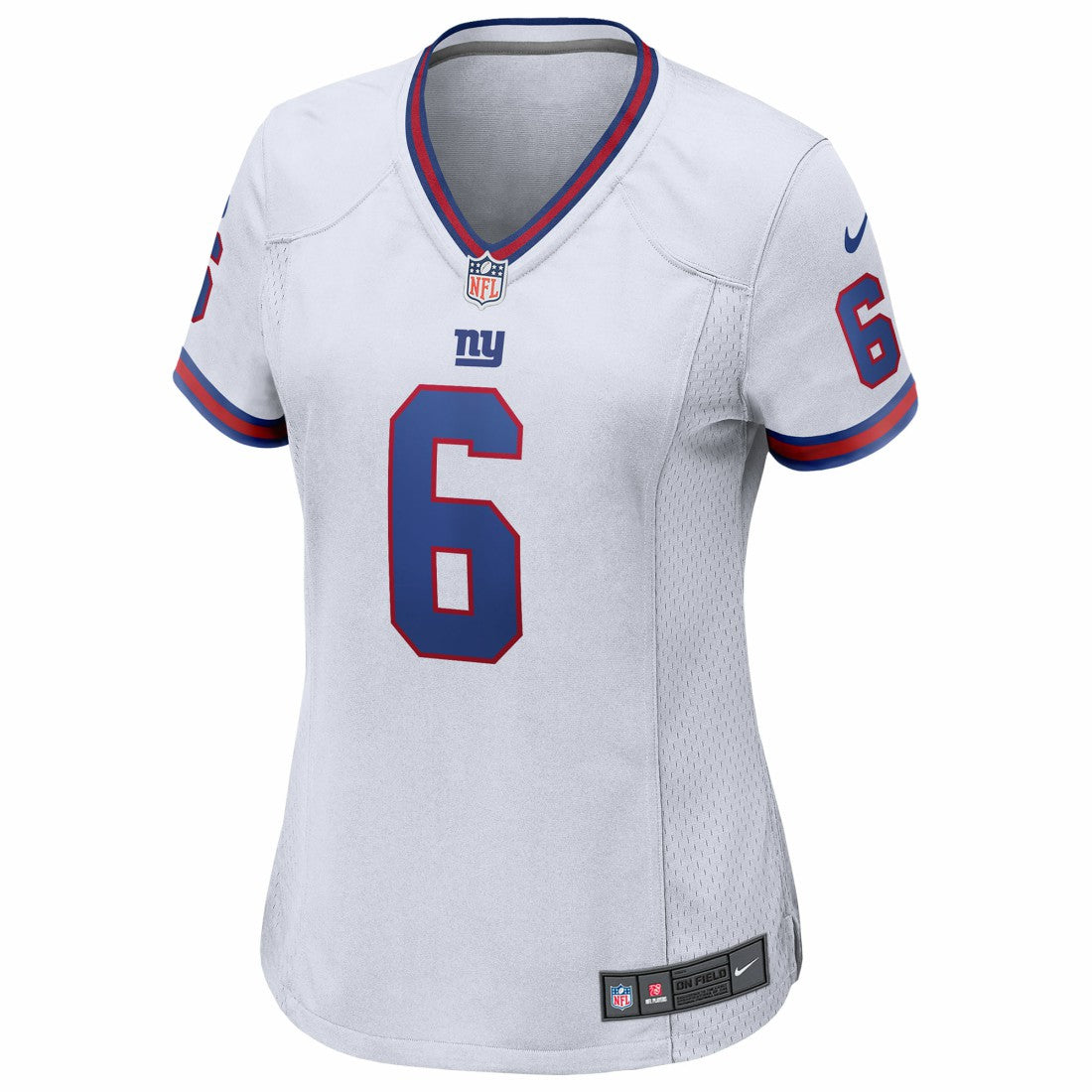 Jaxson Dart New York Giants Women's Alternate Vintage White Game Jersey - White