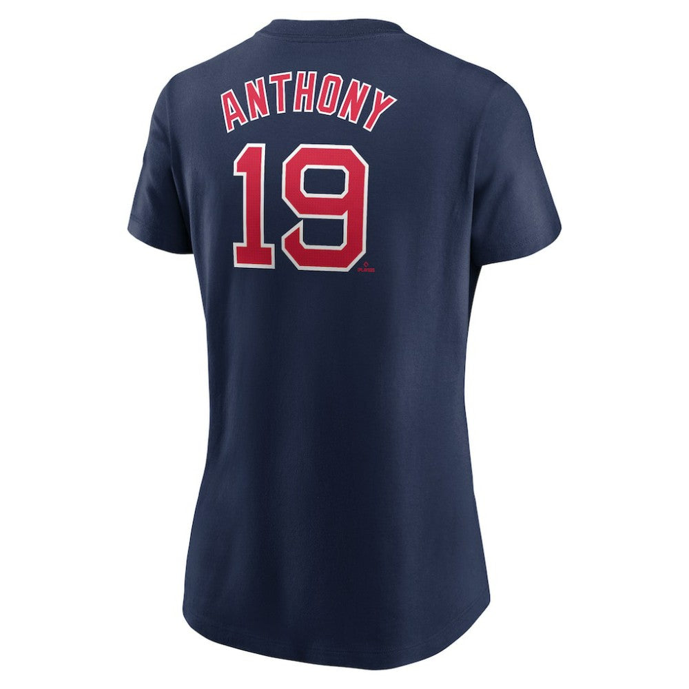 Roman Anthony Boston Red Sox Women's Cooperstown Collection Fuse Name & Number T-Shirt Navy | Nike