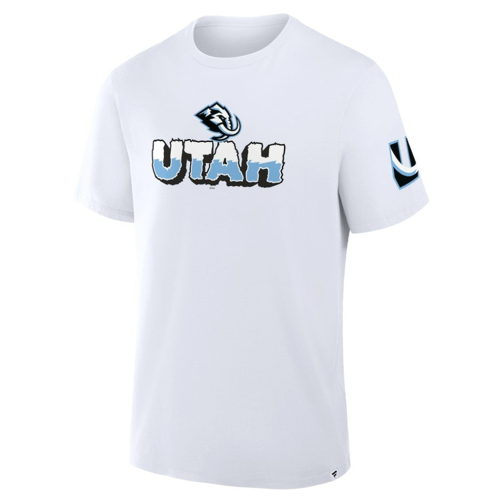 Utah Mammoth Fanatics Legacy T-Shirt White