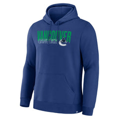 Vancouver Canucks Fanatics Net Minder Legacy Hoodie Blue