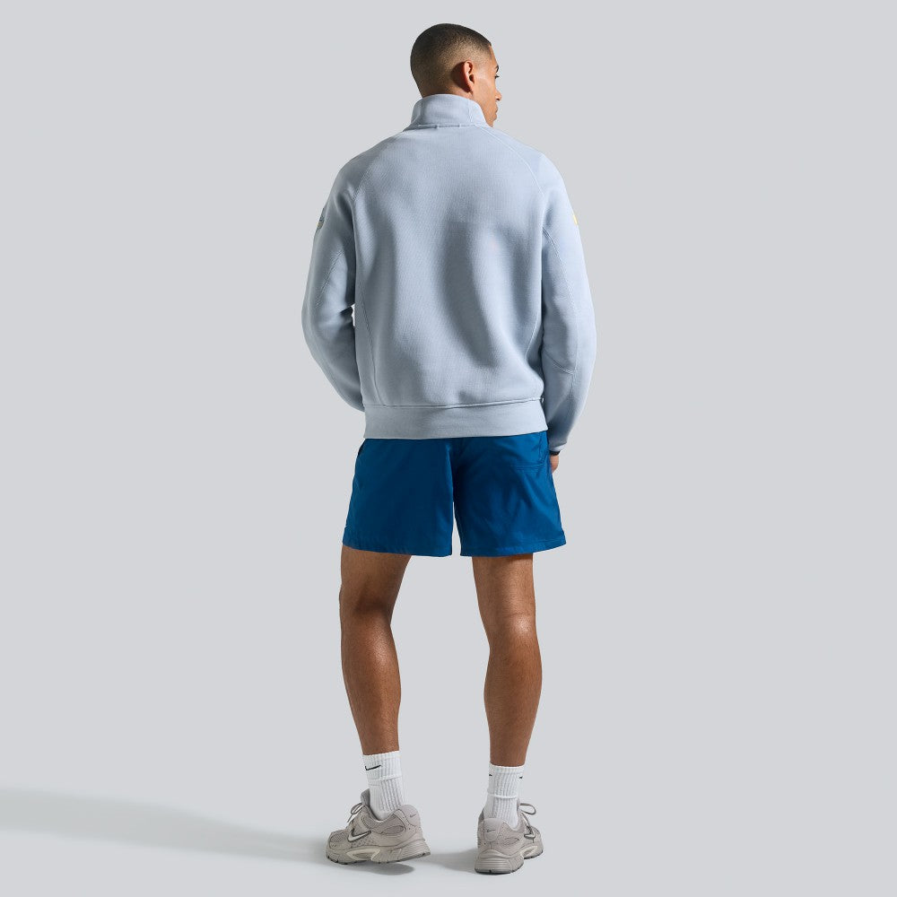 Los Angeles Dodgers 2026 Gold Collection Tech Fleece Half-Zip Pullover Gray | Nike