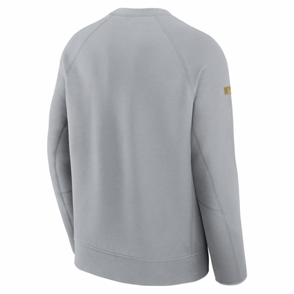 Los Angeles Dodgers 2026 Gold Collection Tech Fleece Sweatshirt Gray | Nike