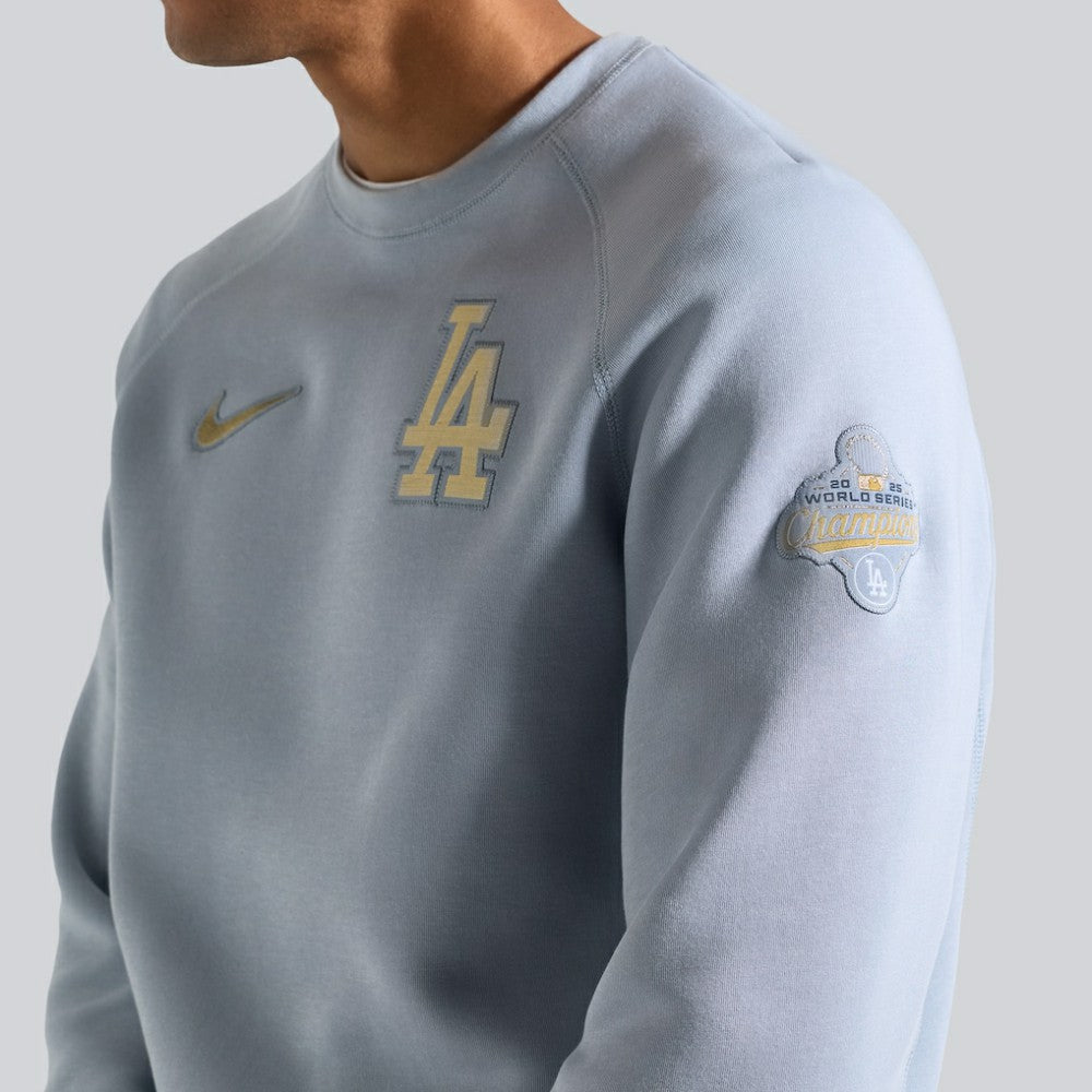 Los Angeles Dodgers 2026 Gold Collection Tech Fleece Sweatshirt Gray | Nike