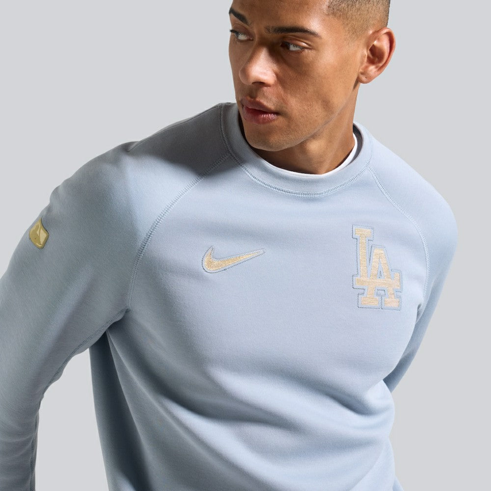 Los Angeles Dodgers 2026 Gold Collection Tech Fleece Sweatshirt Gray | Nike