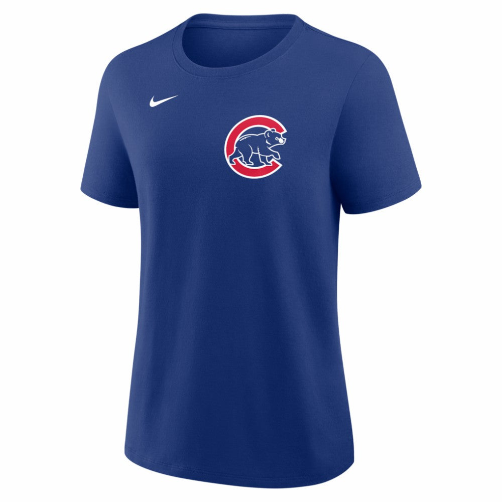 Pete Crow-Armstrong Chicago Cubs Women's Name & Number T-Shirt Royal | Nike