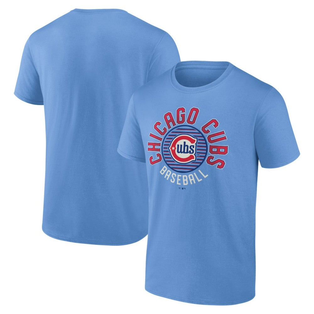 Chicago Cubs Alt Circle T-Shirt Light Blue