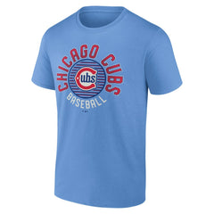 Chicago Cubs Alt Circle T-Shirt Light Blue