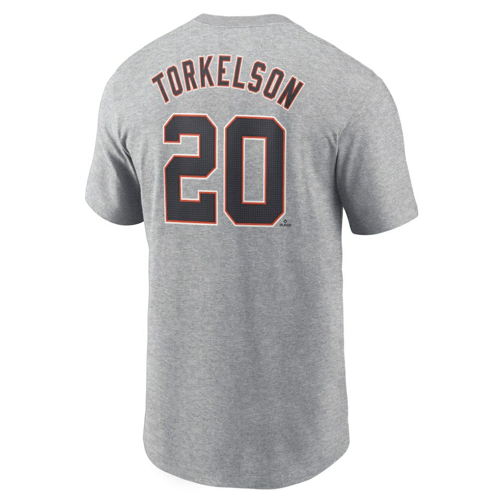 Spencer Torkelson Detroit Tigers Fuse Name & Number T-Shirt Gray | Nike