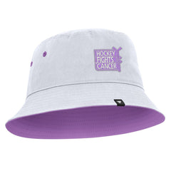 Tampa Bay Lightning Fanatics Hockey Fights Cancer Bucket Hat White