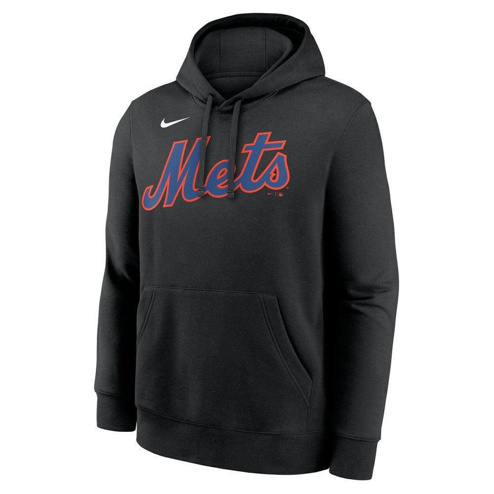 Francisco Lindor New York Mets Player Name & Number Club Pullover Hoodie Black | Nike