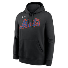 Francisco Lindor New York Mets Player Name & Number Club Pullover Hoodie Black | Nike