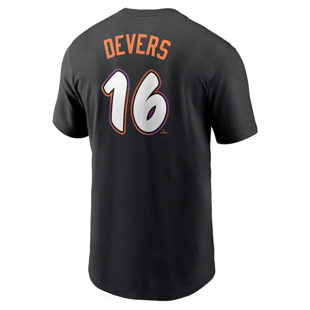 Rafael Devers San Francisco Giants 2025 City Connect Fuse Name & Number T-Shirt Black | Nike