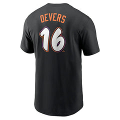 Rafael Devers San Francisco Giants 2025 City Connect Fuse Name & Number T-Shirt Black | Nike