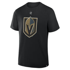 Mitch Marner Vegas Golden Knights Fanatics Authentic Stack Name & Number T-Shirt Black