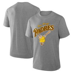 San Diego Padres Tribute IYKYK Tri-Blend T-Shirt Heather Gray