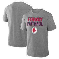 Boston Red Sox Tribute IYKYK Tri-Blend T-Shirt Heather Gray