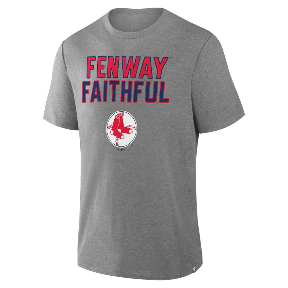 Boston Red Sox Tribute IYKYK Tri-Blend T-Shirt Heather Gray
