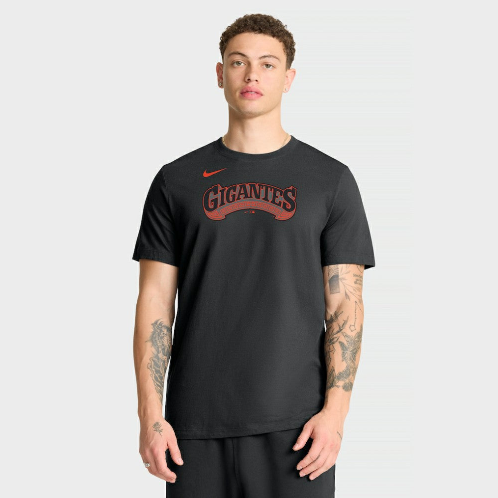 San Francisco Giants Alternate Wordmark T-Shirt Black | Nike