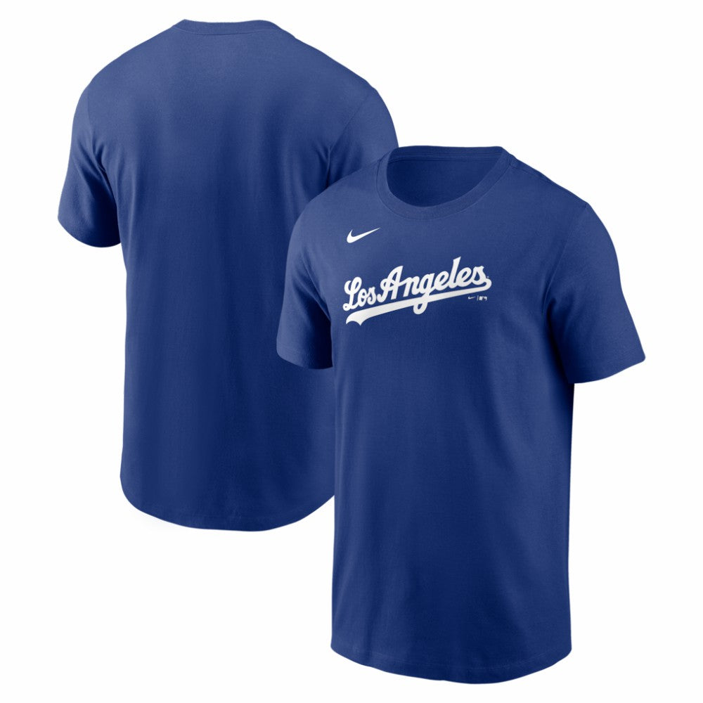 Los Angeles Dodgers Alternate Wordmark T-Shirt Royal | Nike