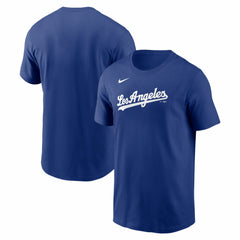 Los Angeles Dodgers Alternate Wordmark T-Shirt Royal | Nike