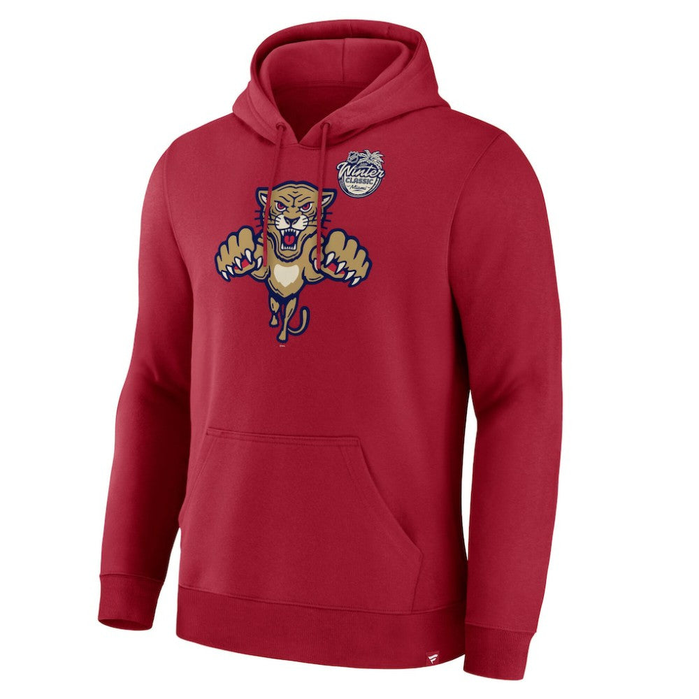 Florida Panthers Fanatics 2026 NHL Winter Classic Pullover Hoodie Red