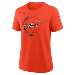 Detroit Tigers Women's Alternate Fashion T-Shirt Orange | Nike