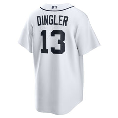 Dillon Dingler Detroit Tigers Home Replica Jersey White | Nike