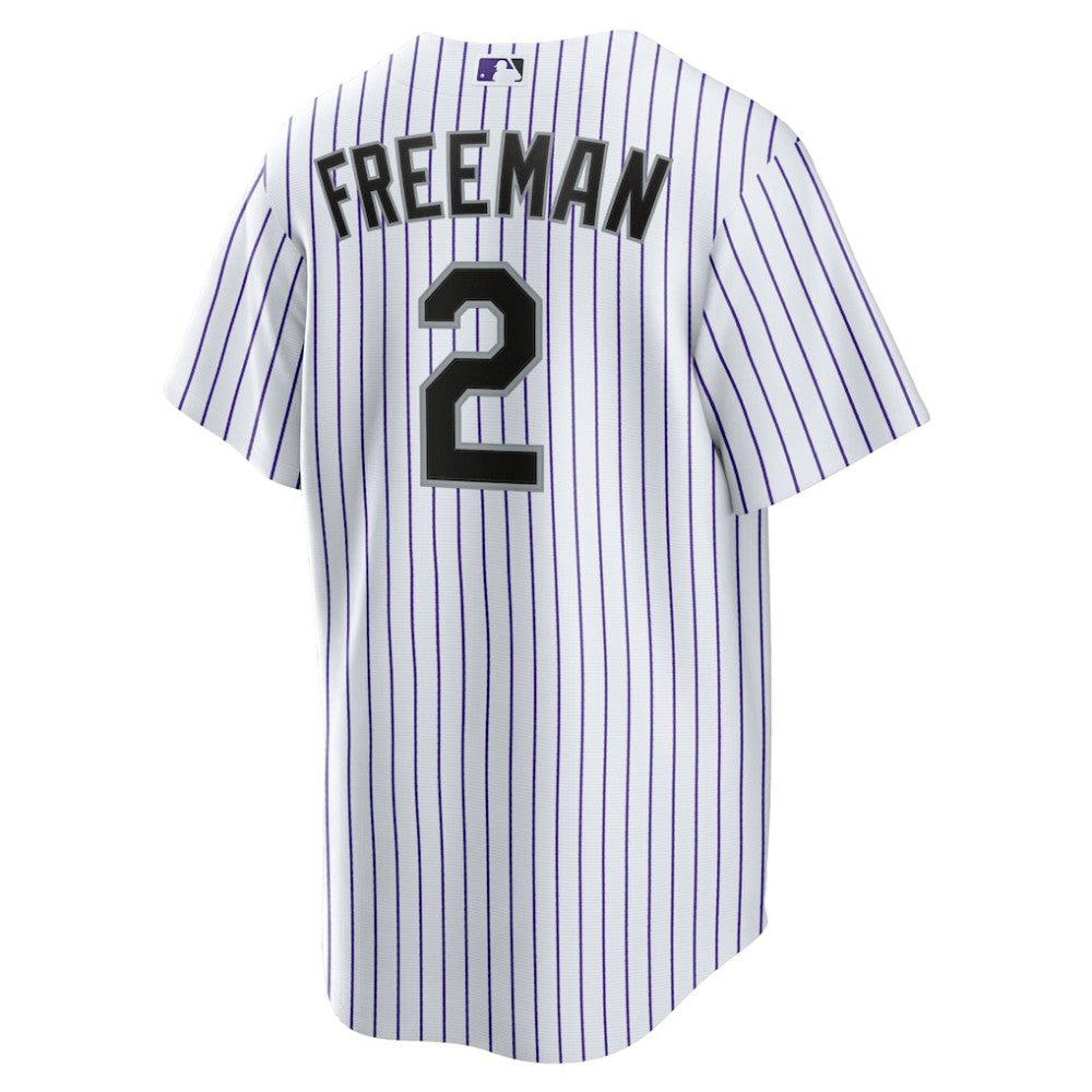 Tyler Freeman Colorado Rockies Home Replica Jersey White | Nike