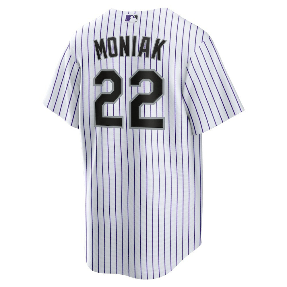 Mickey Moniak Colorado Rockies Home Replica Jersey White | Nike