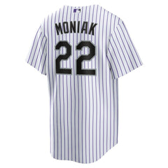 Mickey Moniak Colorado Rockies Home Replica Jersey White | Nike