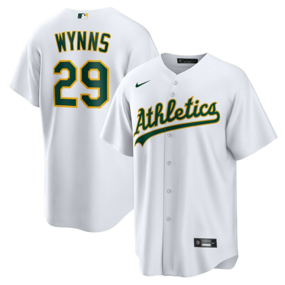 Austin Wynns Athletics Home Replica Jersey - White