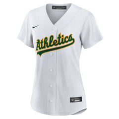 Denzel Clarke Athletics Women's Home Replica Jersey - White