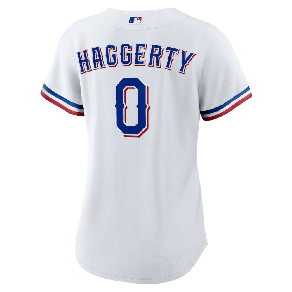 Sam Haggerty Texas Rangers Women's Home Replica Jersey White | Nike