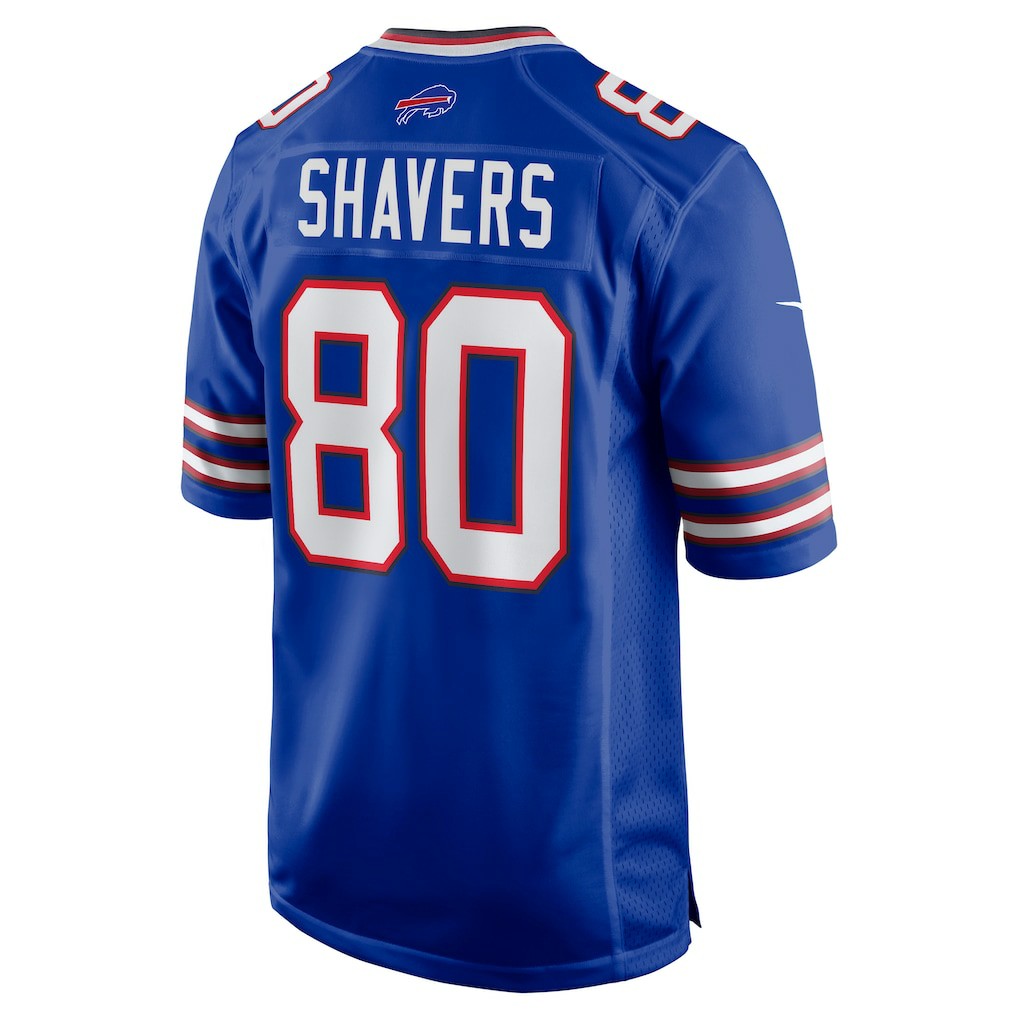 Tyrell Shavers Buffalo Bills Team Game Jersey - Royal