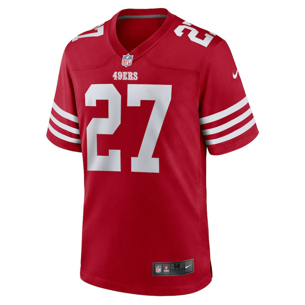 Ji'Ayir Brown San Francisco 49ers Team Game Jersey - Scarlet