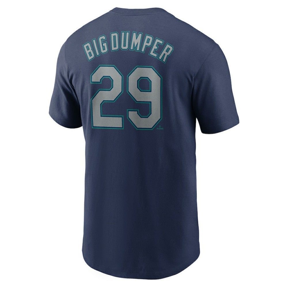 Cal Raleigh Seattle Mariners Name & Number Player Nickname T-Shirt Navy | Nike