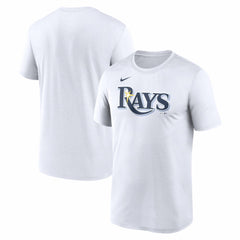 Tampa Bay Rays New Legend Wordmark Dri-FIT T-Shirt White | Nike